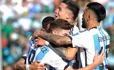 Bảng xếp hạng FIFA tháng 9: Argentina của Messi nới rộng khoảng cách
