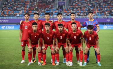Đội hình ra sân Olympic Việt Nam vs Olympic Saudi Arabia: Quan Văn Chuẩn mang băng đội trưởng
