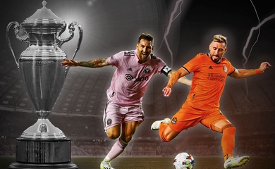 Trực tiếp Inter Miami vs Houston Dynano: Messi săn tiếp danh hiệu