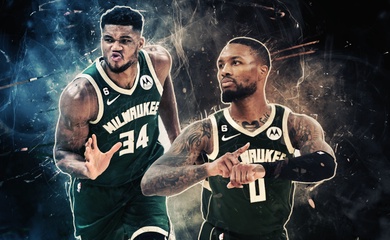 Đón Damian Lillard, Milwaukee Bucks nhảy vọt lên top 1 ứng viên vô địch NBA