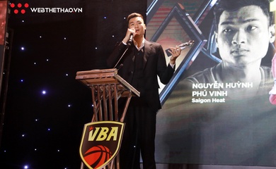 Kết quả VBA Awards 2023: Barkley "ẵm" 4 giải, Phú Vinh trở thành nội binh xuất sắc nhất