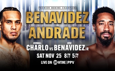 Kết quả Boxing: David Benavidez đánh Demetrius Andrade bỏ cuộc