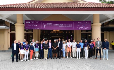 Giải golf hội tụ các huyền thoại thế giới với tổng tiền thưởng hơn 30 tỷ đồng