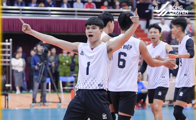 Biên Phòng cắt đứt 6 chức vô địch liên tiếp cúp bóng chuyền Hoa Lư của Ninh Bình LP Bank