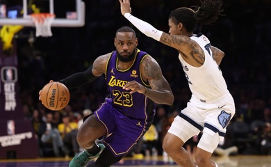 Nhận định bóng rổ NBA -Los Angeles Lakers vs Memphis Grizzlies ngày 13/4: Nhà vua trở lại đường đua?