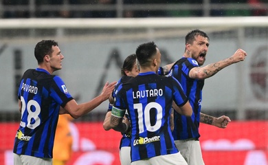 Bảng xếp hạng Serie A mới nhất: Inter cán đích, Roma rời xa Top 4