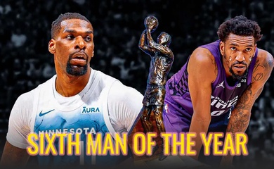 Sixth Man of The Year có chủ, kết thúc cuộc đua sít sao nhất lịch sử bình chọn giải thưởng NBA