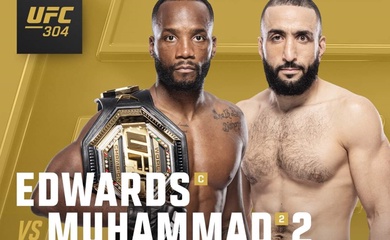 UFC 304: Belal Muhammad chính thức tranh đai với ĐKVĐ Leon Edwards