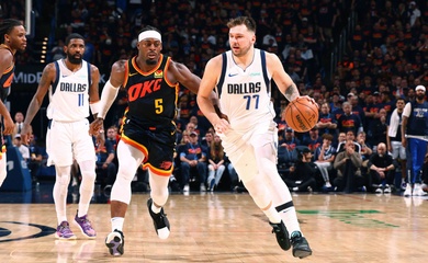 Nhận định bóng rổ NBA Playoffs 2024 - Oklahoma City Thunder vs Dallas Mavericks ngày 19/5: Luka - Kyrie ấn định series?