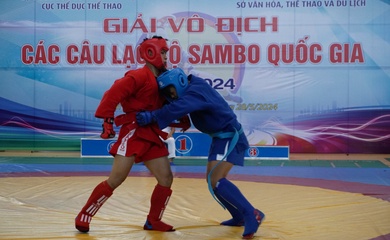 Giải Sambo đầu tiên tại Việt Nam quy tụ anh tài từ hàng loạt môn võ