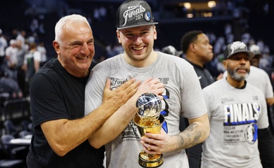 Toả sáng toàn series, Luka Doncic đoạt danh hiệu MVP chung kết miền Tây NBA Playoffs 2024