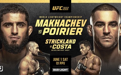 Trực tiếp UFC 302: Islam Makhachev vs Dustin Poirier