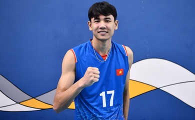Ngọc Thuân tiếp tục toả sáng đưa bóng chuyền Việt Nam vào Tứ kết AVC Challenge Cup