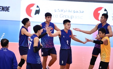 5 set nghẹt thở, bóng chuyền Việt Nam ngẩng cao đầu sau trận Tứ kết AVC Challenge Cup