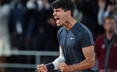 Kết quả Alcaraz vs Sinner bán kết Roland Garros 2024: Siêu kinh điển thế hệ mới!