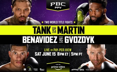 Lịch thi đấu Boxing: Gervonta Davis vs. Frank Martin