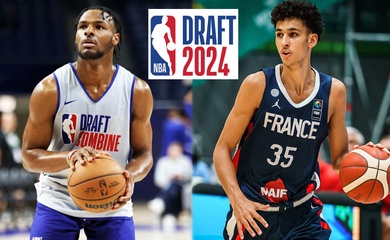 Kết quả NBA Draft 2024: Tài năng trẻ Pháp được chọn đầu tiên, con trai LeBron được pick gần cuối