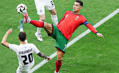 Trực tiếp, tỷ số Bồ Đào Nha 0-0 Slovenia: Hiệp 1 không bàn thắng