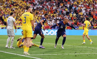 Két quả, tỷ số Romania 0-3 Hà Lan: Cơn lốc da cam thăng hoa nhờ song sát Gakpo - Malen 