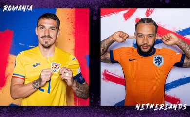 Điểm nhấn trận đấu Hà Lan vs Romania: “Cơn lốc" chạm chán đội đứng đầu bảng đấu lạ nhất EURO