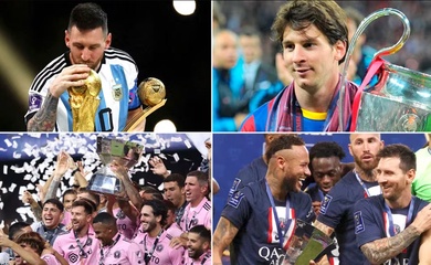 Danh sách 51 trận chung kết của Messi trong sự nghiệp
