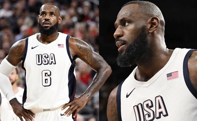 Olympic Paris 2024 sẽ là lần cuối cùng LeBron James khoác áo đội tuyển Mỹ?