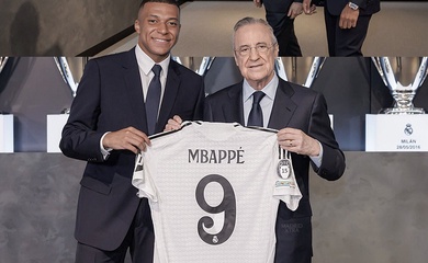 Trực tiếp lễ ra mắt của Kylian Mbappe tại Real Madrid