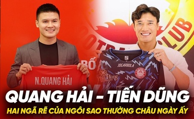 Chuyển nhượng V.League: Quang Hải, Bùi Tiến Dũng và ngã rẽ của ngôi sao Thường Châu ngày ấy