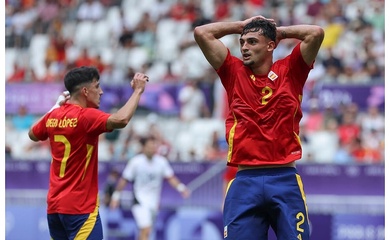 Bảng xếp hạng bóng đá Olympic 2024 mới nhất: Tây Ban Nha mất ngôi đầu