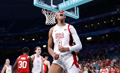 Đội tuyển nữ bóng rổ Mỹ khởi đầu hành trình bảo vệ HCV Olympic bằng... trận bất bại thứ 56