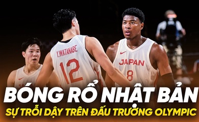 Bóng rổ Nhật Bản góp mặt tại Olympic: Sự trỗi dậy của đội bóng "sức mạnh tình bạn"