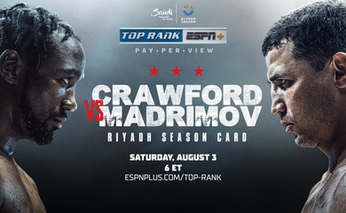 Trực tiếp Boxing: Terence Crawford vs. Israil Madrimov