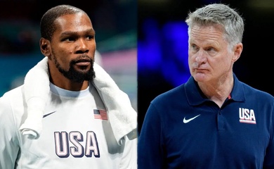Kevin Durant dự bị ở tuyển Mỹ tại Olympic 2024: Vô tình tìm ra công thức chiến thắng?