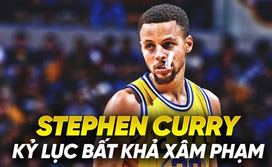 Stephen Curry và những kỷ lục bất khả xâm phạm trong lịch sử NBA