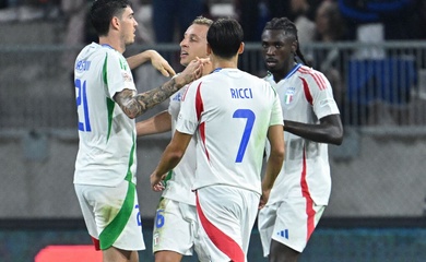 Bảng xếp hạng Nations League mới nhất: Italia toàn thắng