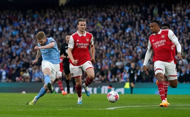 Đội hình ra sân Man City vs Arsenal: De Bruyne vắng mặt