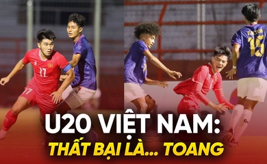 U20 Việt Nam dự vòng loại U20 châu Á 2025: Thất bại là… toang