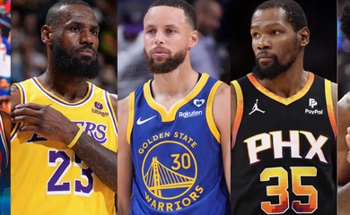 Câu lạc bộ lương 500 triệu đô la Mỹ ở NBA: Những anh tài nào góp mặt?