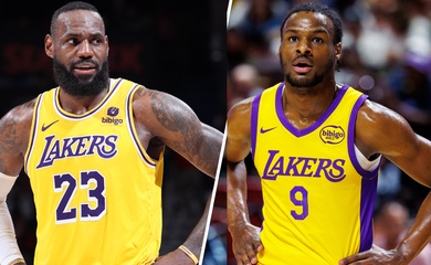 Con trai LeBron James chắc suất ra sân ở Los Angeles Lakers nhưng chỉ… 1 trận?