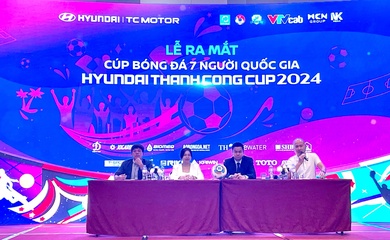 Giải bóng đá 7 người Quốc gia Huyndai Thành Công 2024 thêm nét đột phá