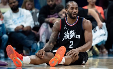 Kawhi Leonard lại tái phát chấn thương, lỡ hẹn mở màn mùa giải mới cùng LA Clippers