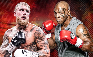 Hai huyền thoại boxing dự đoán giống nhau kết quả trận so găng ầm ĩ Mike Tyson vs Jake Paul