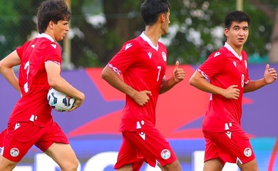 Trận đấu ở vòng loại U17 châu Á 2025 có tỷ số 33-0