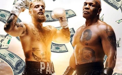 Sốc với số tiền thù lao thi đấu của Mike Tyson chỉ bằng một nửa Jake Paul