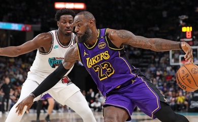 LeBron James ghi 39 điểm vẫn bất lực, Lakers kết thúc "cơn ác mộng sân khách" với 4 trận thua