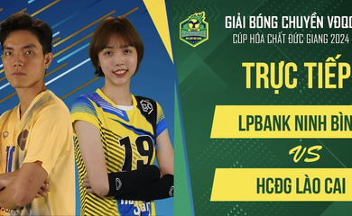 Link trực tiếp giải bóng chuyền VĐQG ngày 9/11: Hoá chất Đức Giang vs LP Bank Ninh Bình