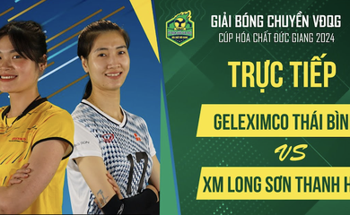 Link trực tiếp giải bóng chuyền VĐQG ngày 10/11: Thanh Hoá vs Geleximco Thái Bình