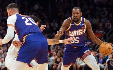 Đang khởi đầu trong mơ với thành tích 8-1, Phoenix Suns nhận tin dữ với Kevin Durant