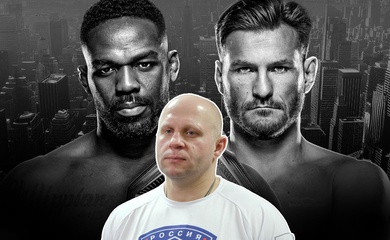 Huyền thoại Fedor "nhận định khó" ở trận Jon Jones vs. Stipe Miocic