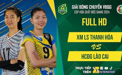 Link trực tiếp Bán Kết giải bóng chuyền VĐQG ngày 15/11: Thanh Hoá vs Hoá chất Đức Giang